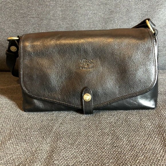 IL BISONTE SHOULDER BAG IN COWHIDE LEATHER A2468 C - Picture 2 of 8